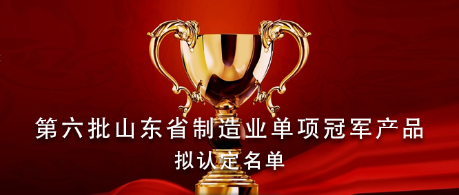 捷報(bào)頻傳！青島義龍入選第六批山東省制造業(yè)單項(xiàng)冠軍產(chǎn)品擬認(rèn)定名單
